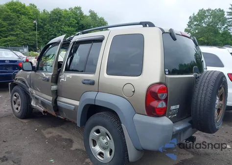 2005 Jeep Liberty Sport from USA, damaged, VIN 1J4GL48K65W502531